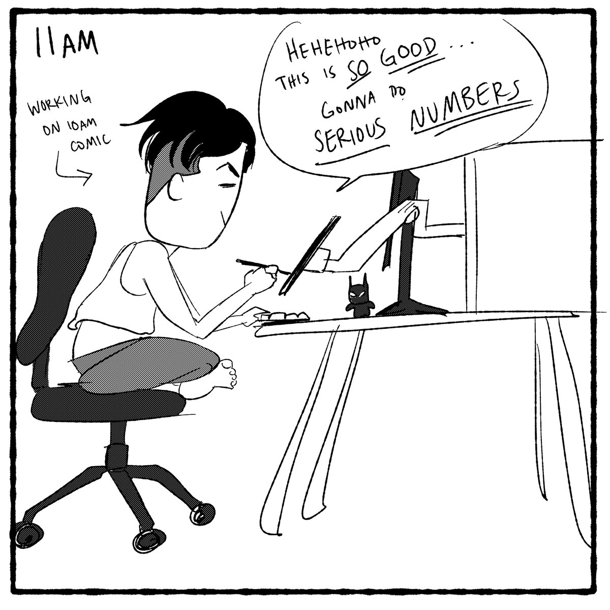 11am of hourly comic day: I'm being watched https://t.co/uq0FfoElcr 