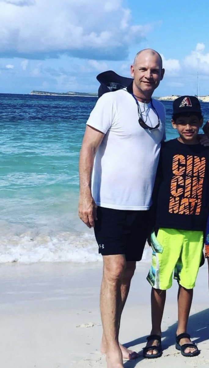 alexshelton53's tweet image. @JimIrsay no one more deserving than my 14yo cousin Lucas &amp;amp; his mother Eleide. Lucas lost his father Rob in March 2020 after a 4 year battle with Stage 4 lung cancer. Die hard Bengals family, but never got to see this success with their father &amp;amp; husband.