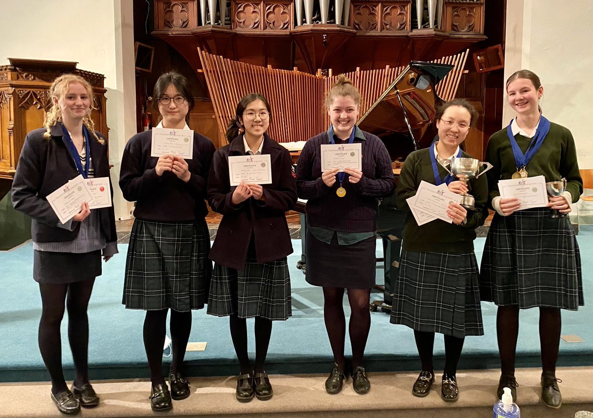 So proud of Ally and Laria for winning their classes at the Taunton Music Festival. So much talent! #SherborneGirlsCreativity