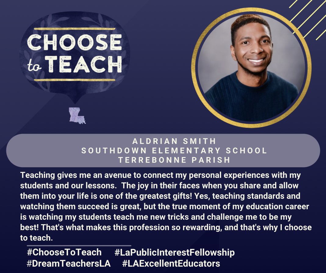 <a href="/ChooseToTeachLa/">Choose To Teach La</a> @La_Believes @WeAreTheLECC <a href="/DreamTeachersLA/">Dream Teachers</a>