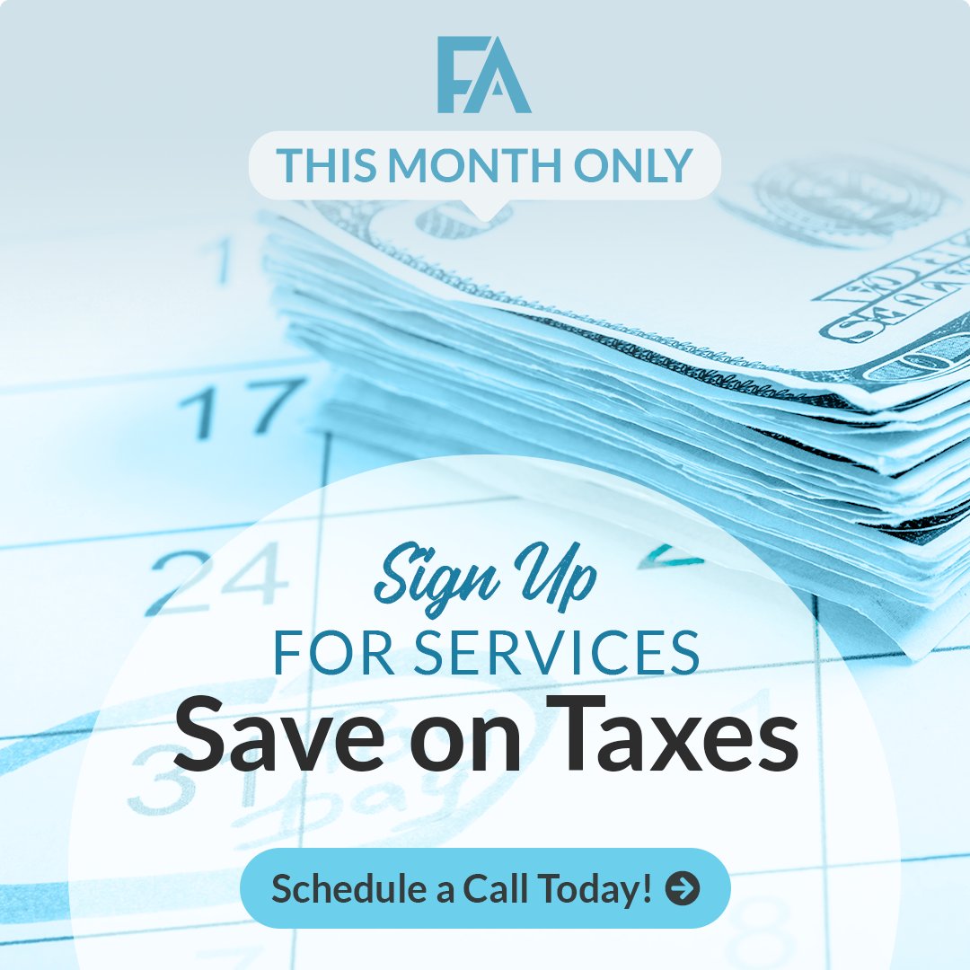FullyAccount's tweet image. Tax season is coming, are you prepared?

Sign up for any of our services this month &amp;amp; receive a discount on our tax preparation services! 

Schedule a call with one our experts today 👇
fullyaccountable.com/30-minute-stra…