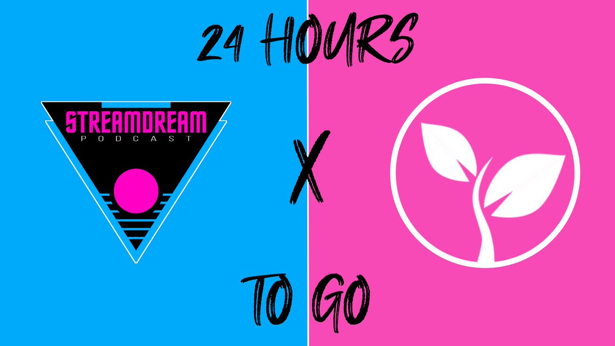 StreamDreamPC's tweet image. 24 HOURS TO GO!!

#StreamDreamPodcast X @StreamseedGG 

BE THERE!!
