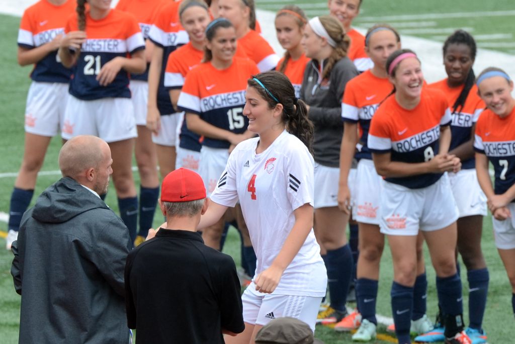 The Girls Soccer program is excited to welcome two of our alumni to the coaching staff for the 2022 season.  Melanie Imyak (left) and Mirelle Haas (right) were both 4 year varsity players who were part of the 2016 squad that finished 2nd in the state. #GSOC