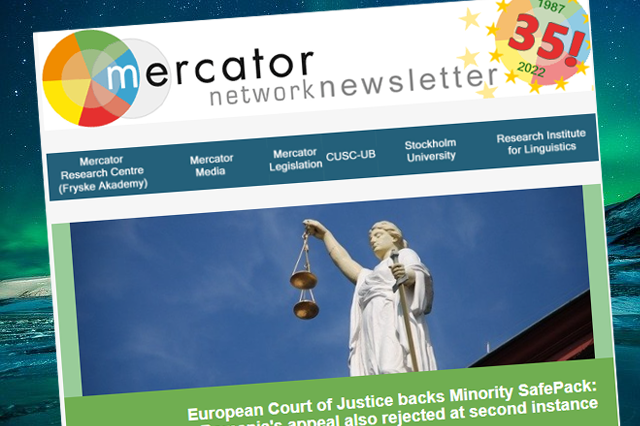 MercatorCentre's tweet photo. 📢 Mercator Network Newsletter #180!! 
✅ With news about @MSPI_EU (@FUEN_Info), the use of Leonese, funding for Siberian/ Circumpolar Languages Library, a paper by @CuscUB on Attitudes and beliefs towards #Andalusian &amp; more!
🥳 #35year @mercatornetwork
👉 https://t.co/DEP5q5PukL https://t.co/XTB20nkdwF