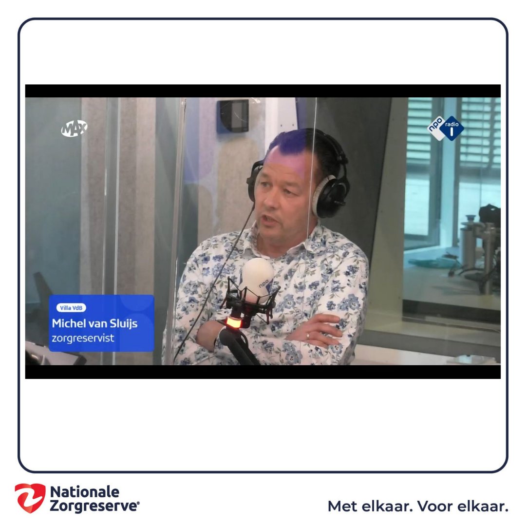 NationaleZorgreserve Vanmiddag was onze zorgreservist Michel te gast bij radiomaker Jurgen van den Berg bij NPO radio 1. Met veel passie en plezier verteld hij hoe je een verschil in het leven van de patiënt en zorgmedewerker kan maken. Dank Michel! 

#zorgreservist #zorgsector