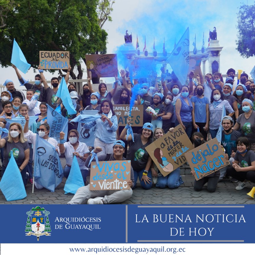 FidesOnline's tweet image. Grupos Provida se movilizan en #Guayaquil

Más de 300 personas recorrieron el norte y centro de la ciudad en la “Caravana por la Vida”, organizada por @GyeVidaFamilia, en contra del #AbortoPorViolacion 
🌐 Ver la nota en: bit.ly/3ghbz3j

#EcuadorEsProvida #LeyAbortistaNO