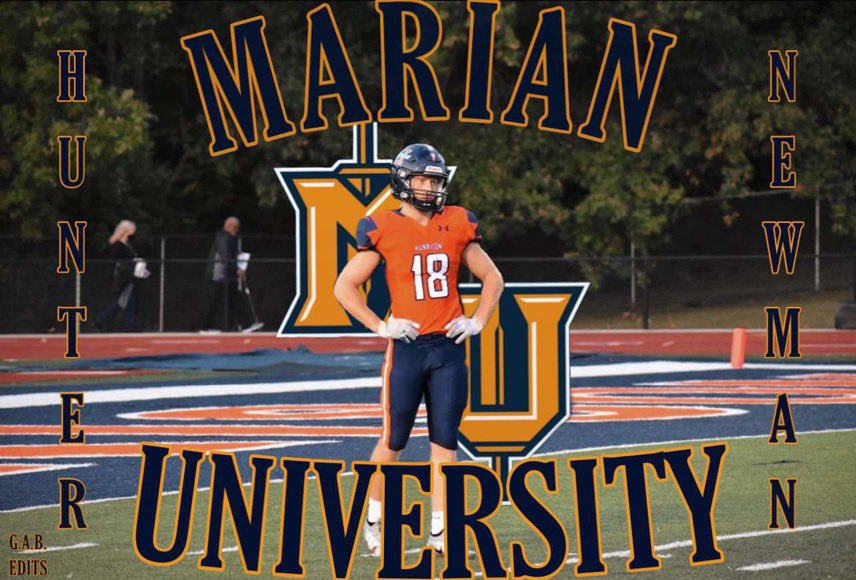 Hnewman2313's tweet photo. Thanks to everyone, especially Marian coaches for this opportunity! @CoachHenn @CoachWhalen59 @TerryPeebles @HHS_Raider_FB https://t.co/g7QTiBsPK4