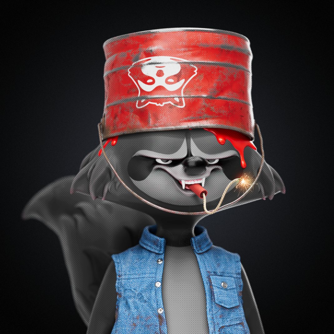 JakesStuff2's tweet image. trash pandas!