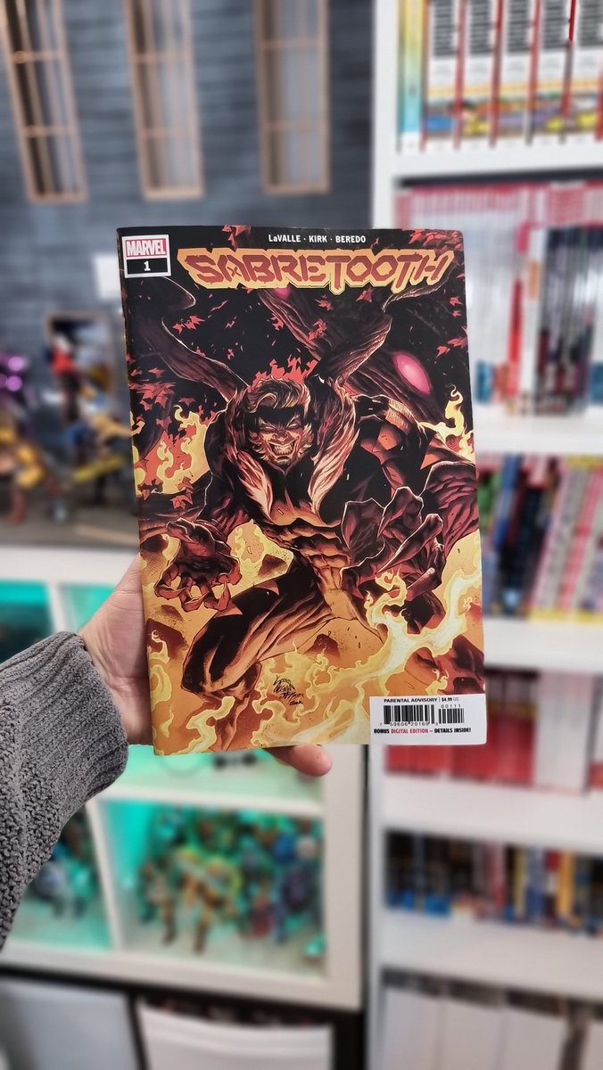 asteroidmcomics's tweet photo. Sabretooth was exiled to the pit back in House of X #6, doomed to exist in stasis... able to think, but not move. Sounds like a pretty poor comic, if that was what happened to him...

Find out what actually happened in #Sabretooth #1, available at https://t.co/wks48L9U45

#NCBD https://t.co/0dizhbFyqy