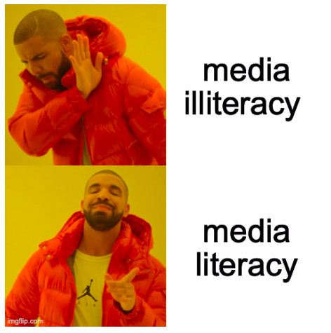 com250student's tweet photo. Looking forward to making more memes for class! #com250 #MLAction https://t.co/ffeDPEjhAk