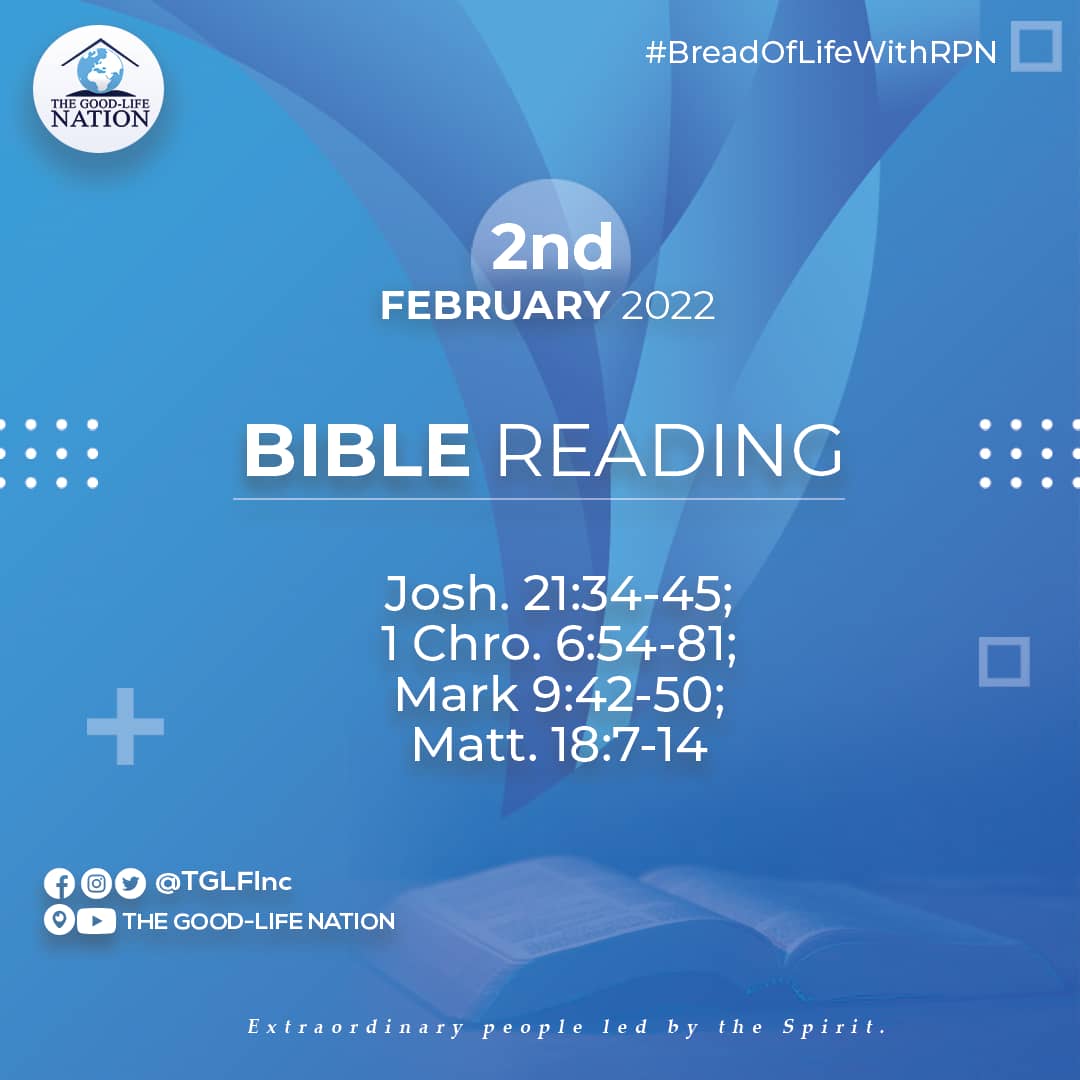 There is no relationship between stress and results. Actually, you are supposed to be fruitful from rest; that is how God wants it for you. -RPN

#BreadOfLifeWithRPN

youtube.com/c/THEGOOD-LIFE…

facebook.com/TGLFInc/

instagram.com/TGLFInc/