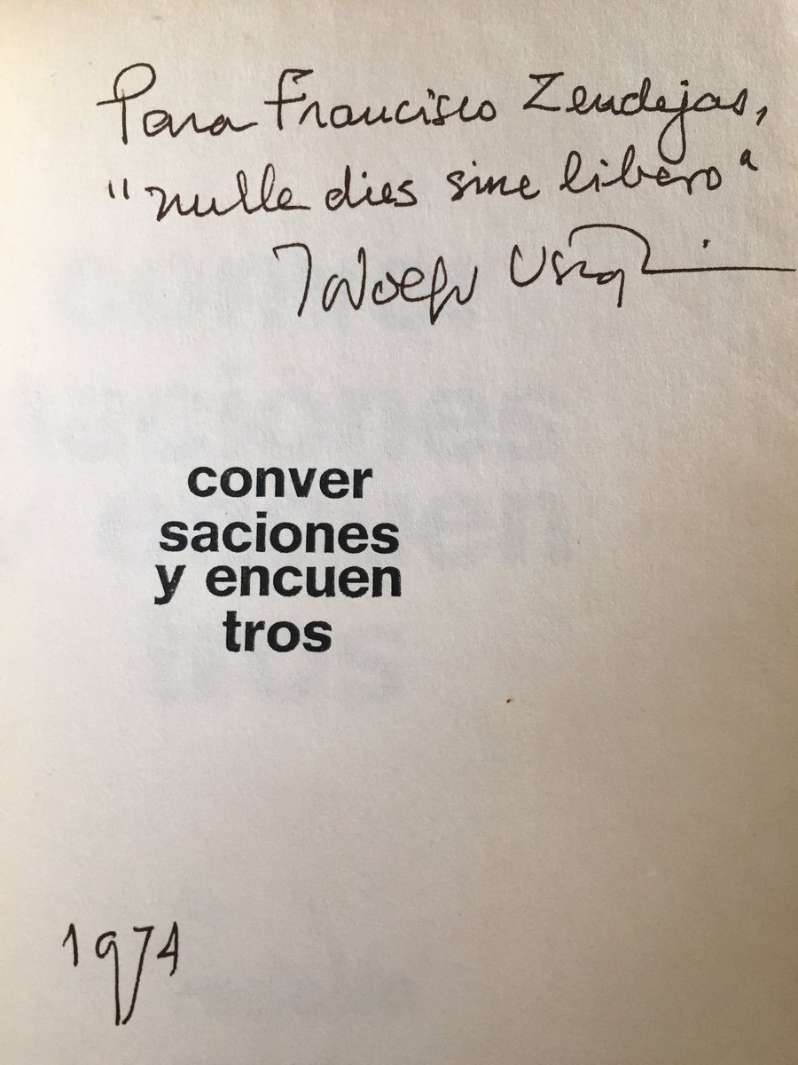 LibreMurcielaga's tweet image. De cuando Usigli se codeaba con la crema y nata de la literatura. (Dedicado: $950)