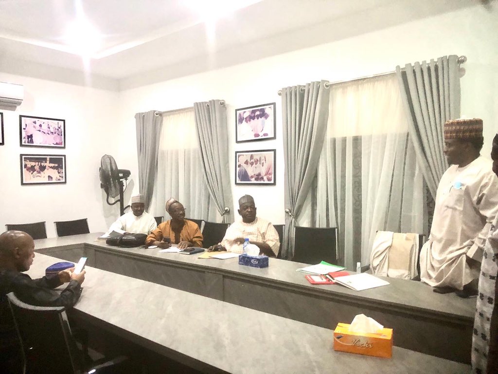 TeamDasuki's tweet photo. The Honourable Commissioner @SokotoFinance, Hon. @abdussamadd Dasuki in the course of action this evening; with his Permanent Secretary, Deputy Accountant General. #ProjectSokoto is achievable. #ItsWork #DasukiIsWork #WorkIsDasuki #DasukiBeyond2019 #Solidified4Tambuwal🙌 https://t.co/ZACrxKNZZC