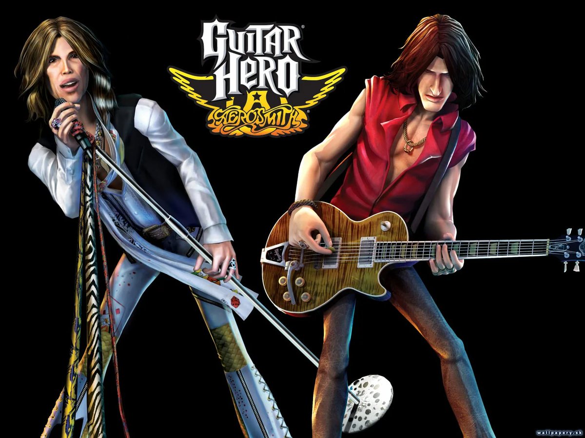 За компьютерную игру «Guitar Hero» группа «Аэросмит» заработала столько денег, сколько не зарабатывала ни на одном из своих альбомов.