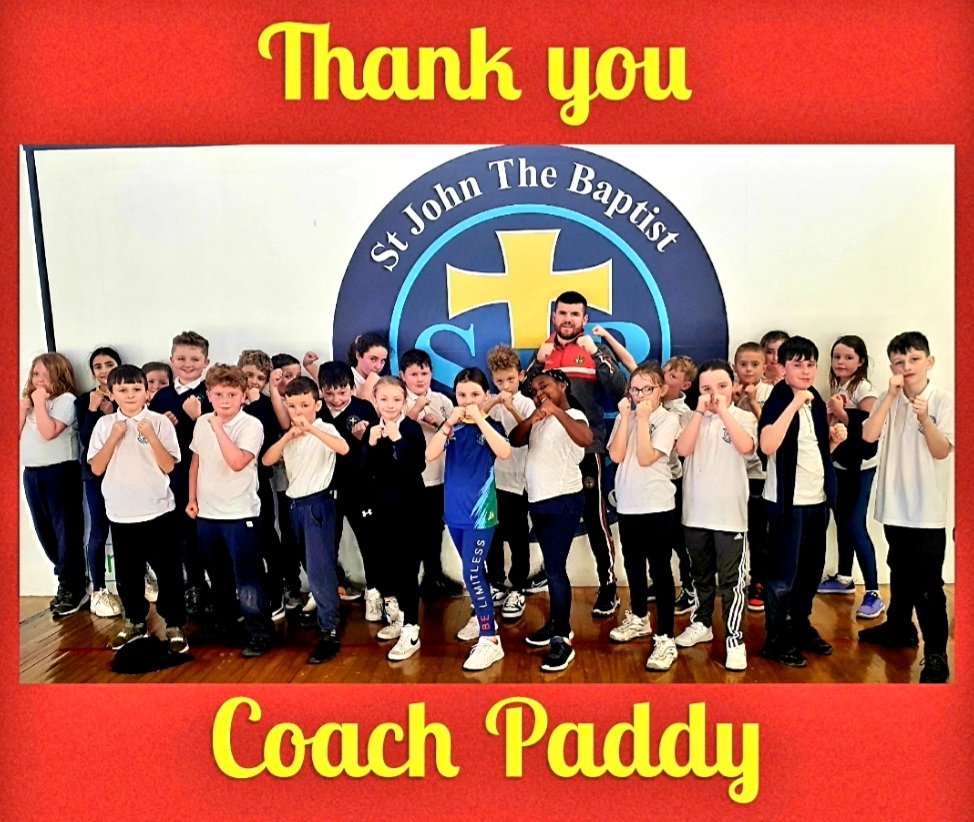 P6AB had an energetic and thoroughly enjoyable final session with our boxing coach, Paddy 🥊Thank you, Paddy. We will miss you 🤗 <a href="/paddy_gal/">Paddy Gallagher</a>