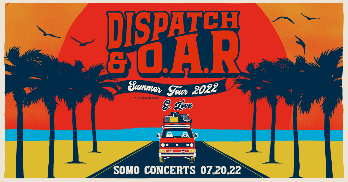 Good news, bad news. Bad news first: the Robert Randolph Band will no longer be able to perform on the <a href="/dispatchmusic/">DISPATCH</a> &amp; <a href="/ofarevolution/">O.A.R.</a> Summer Tour 2022. Good news: <a href="/glove/">G. Love</a> will be able to join on all the dates! Can't wait to see you on July 20th!

🎫: ticketmaster.com/event/1C005B7E…