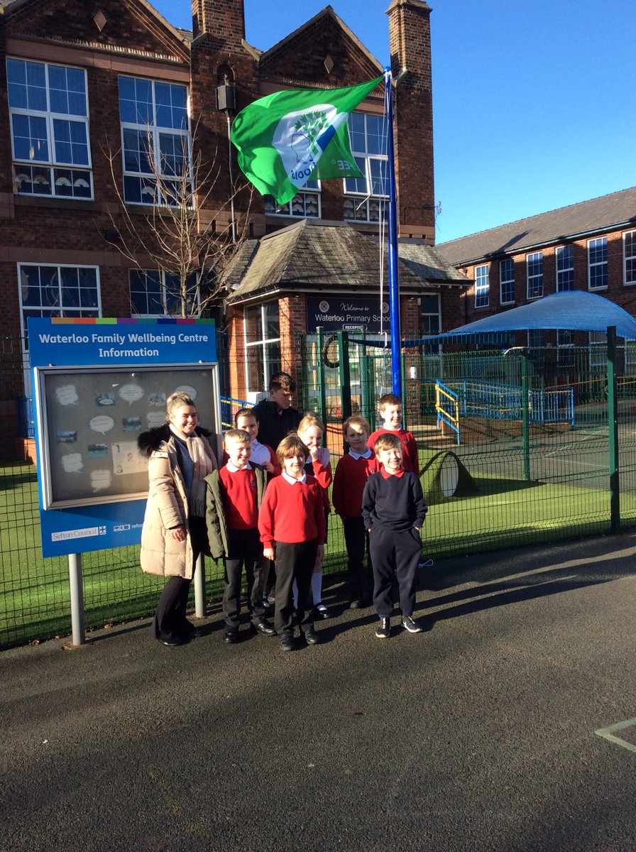 Waterloo Primary School & Nursery (@waterloops_) on Twitter photo Our Eco Council are delighted to have been awarded the Green Flag from <a href="/KeepBritainTidy/">Keep Britain Tidy</a> They have worked incredibly hard to achieve this and we are very proud of them! We picked the windiest day of the year to raise it too! Thanks to <a href="/MissMarshallWPS/">Mrs Causey</a> <a href="/Eco_Centre/">Southport Eco Centre</a> <a href="/EcoSchools/">Eco-Schools England</a> ππ Our Eco Council are delighted to have been awarded the Green Flag from <a href="/KeepBritainTidy/">Keep Britain Tidy</a> They have worked incredibly hard to achieve this and we are very proud of them! We picked the windiest day of the year to raise it too! Thanks to <a href="/MissMarshallWPS/">Mrs Causey</a> <a href="/Eco_Centre/">Southport Eco Centre</a> <a href="/EcoSchools/">Eco-Schools England</a> ππ