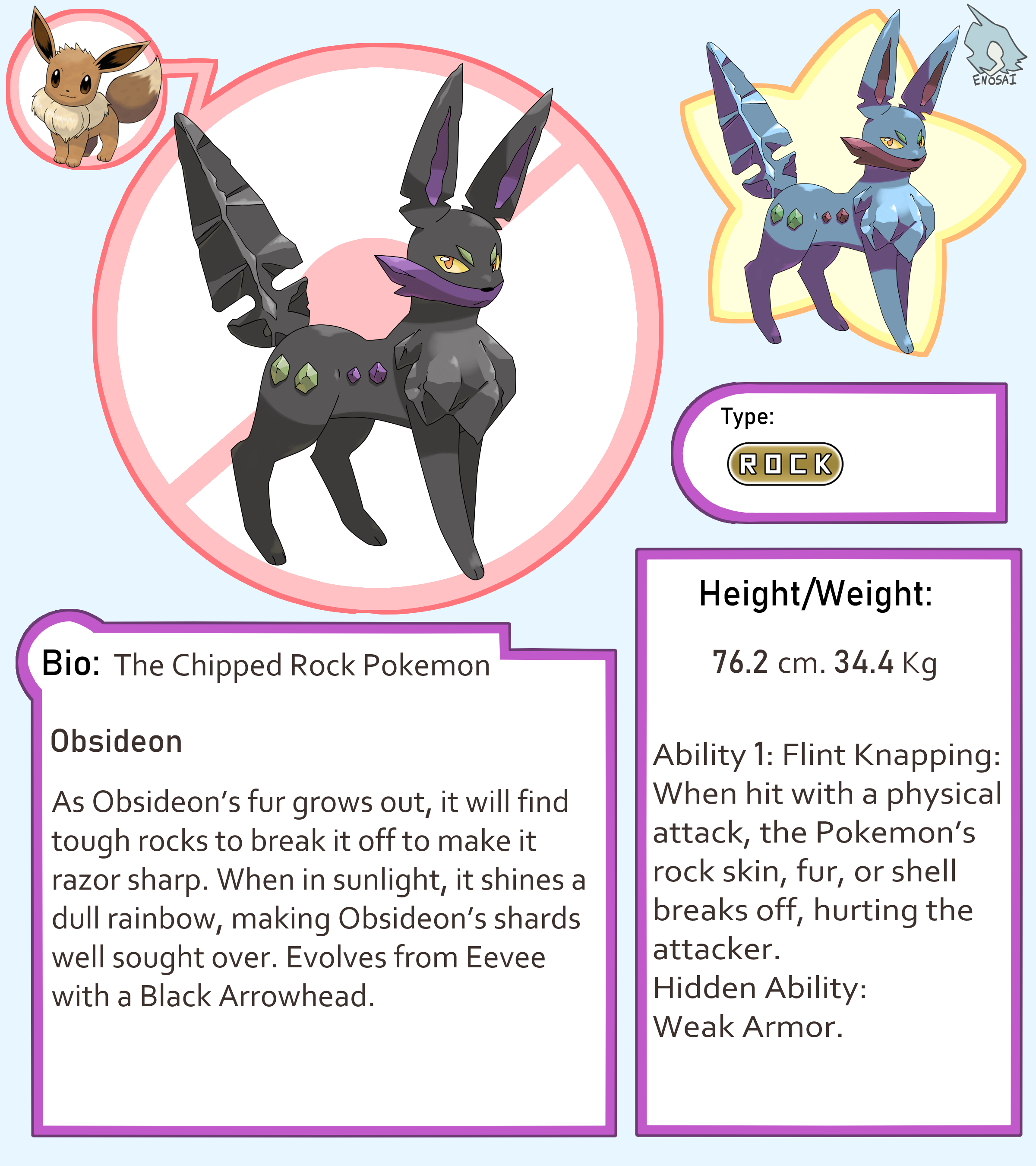 rock type eevee