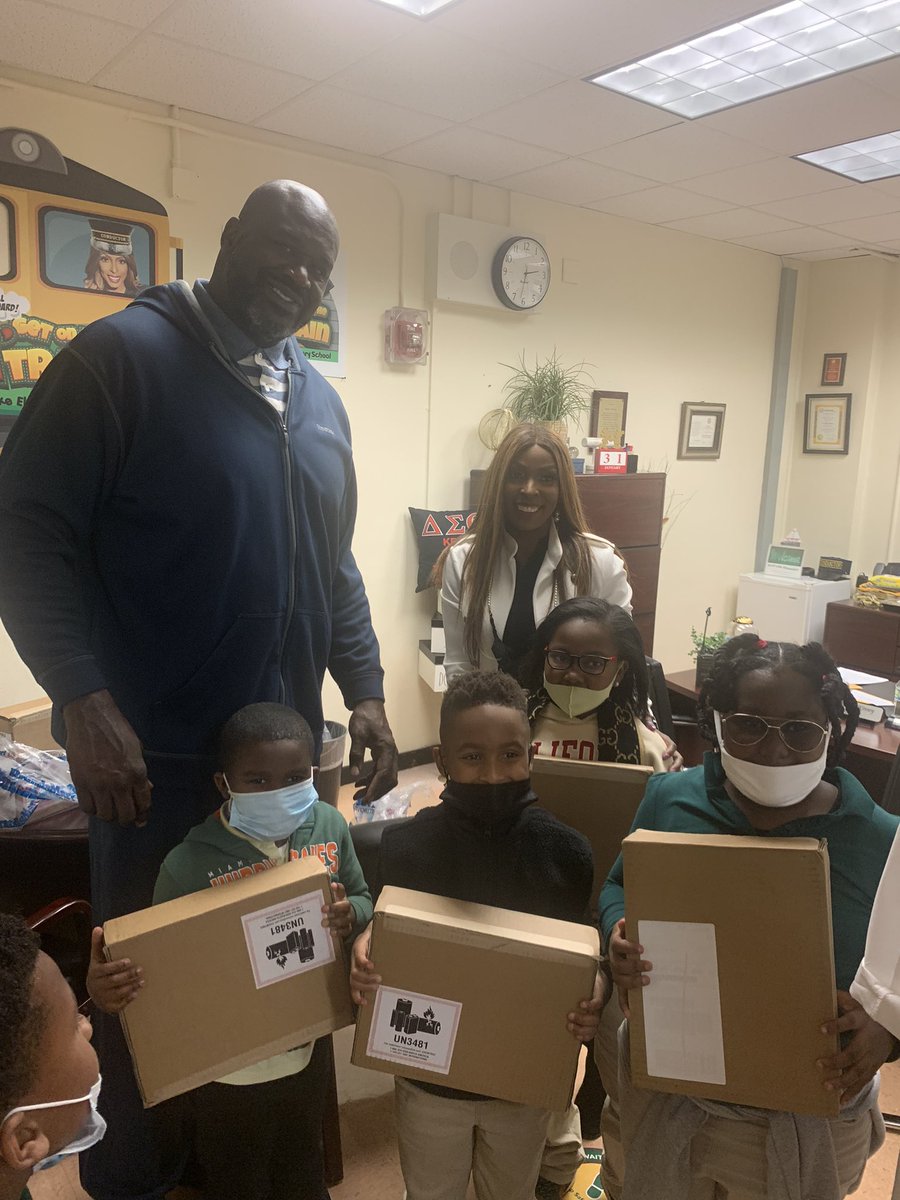 Always reward excellence, all the kids who got straight A’s in school and their new iPads. Keep it up