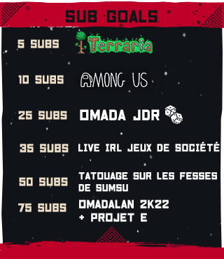omada_tv's tweet photo. Voici nos objectifs pour cette année 2022! https://t.co/hrbPrUR7JG