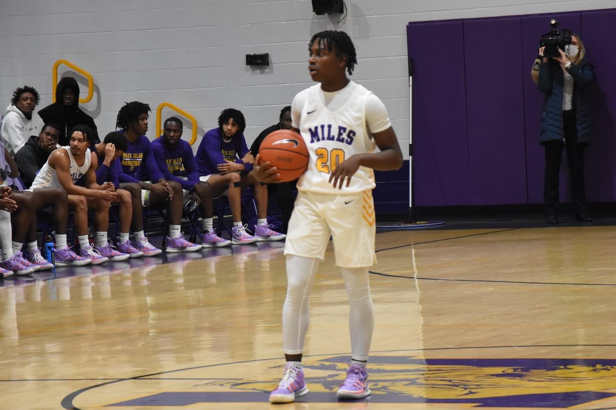TheBryceis_Rght's tweet photo. Chase Ballard was often overlooked in HS. He was able to lead (@CanesGa) &amp; develop his game. 

Just a Freshman, Chase has helped lead Miles College to 16-3 &amp; 9-1 in the SIAC…. https://t.co/hEvzB7RT75