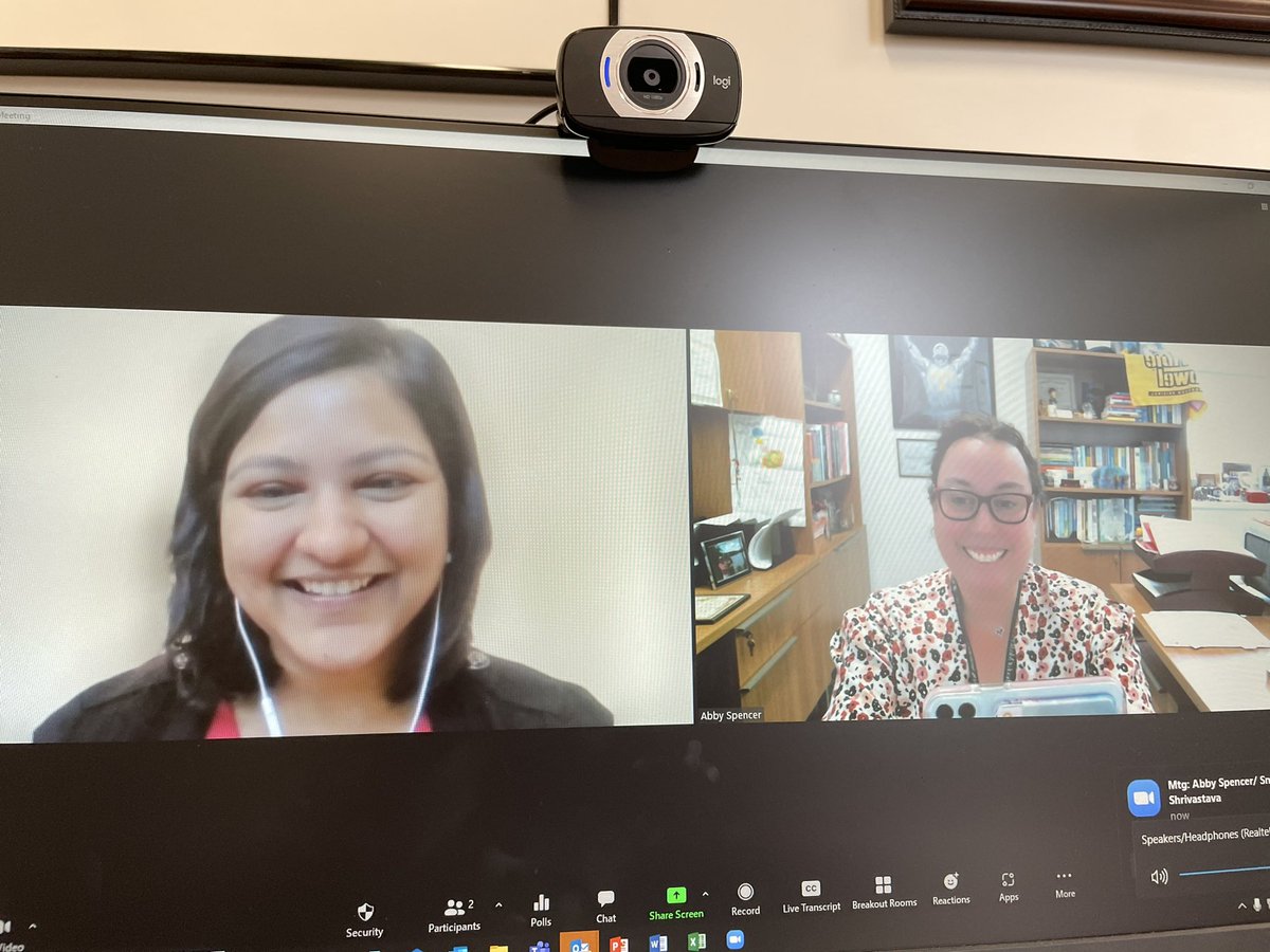 abbyWUim's tweet photo. 🥳📚🩺📚Bookends of my morning were amazing &amp; inspiring conversations w former #PittMed surgery attending, now #Dean at #UofMiami (thank you @ELAMProgram)&amp; mentee @SnehaShrivi now superstar #WomensHealth faculty! Both #Pittsburgh connections- Dean Ford still has terrible towel!🏈 https://t.co/q8gp4I6rBP