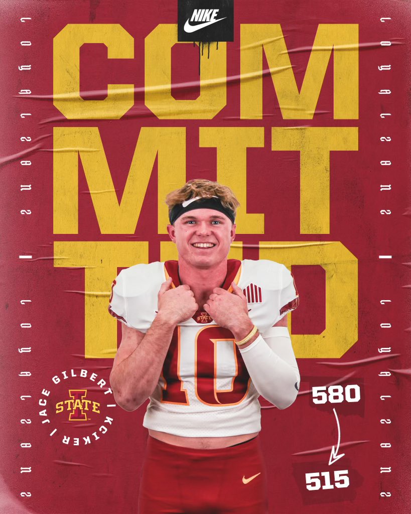 Blessed to announce that I have committed to Iowa State University. I’m grateful to God, my parents, coaches, and teammates for all of their support and this opportunity.
Ready to work🌪

@ISUMattCampbell <a href="/CycloneFB/">Iowa State Football</a> <a href="/CoachRobGrande/">Rob Grande</a> <a href="/DerekHoodjer/">Derek Hoodjer</a> <a href="/MorganLineberry/">Morgan Lineberry</a> <a href="/KohlsKicking/">Kohl's Kicking Camps</a>