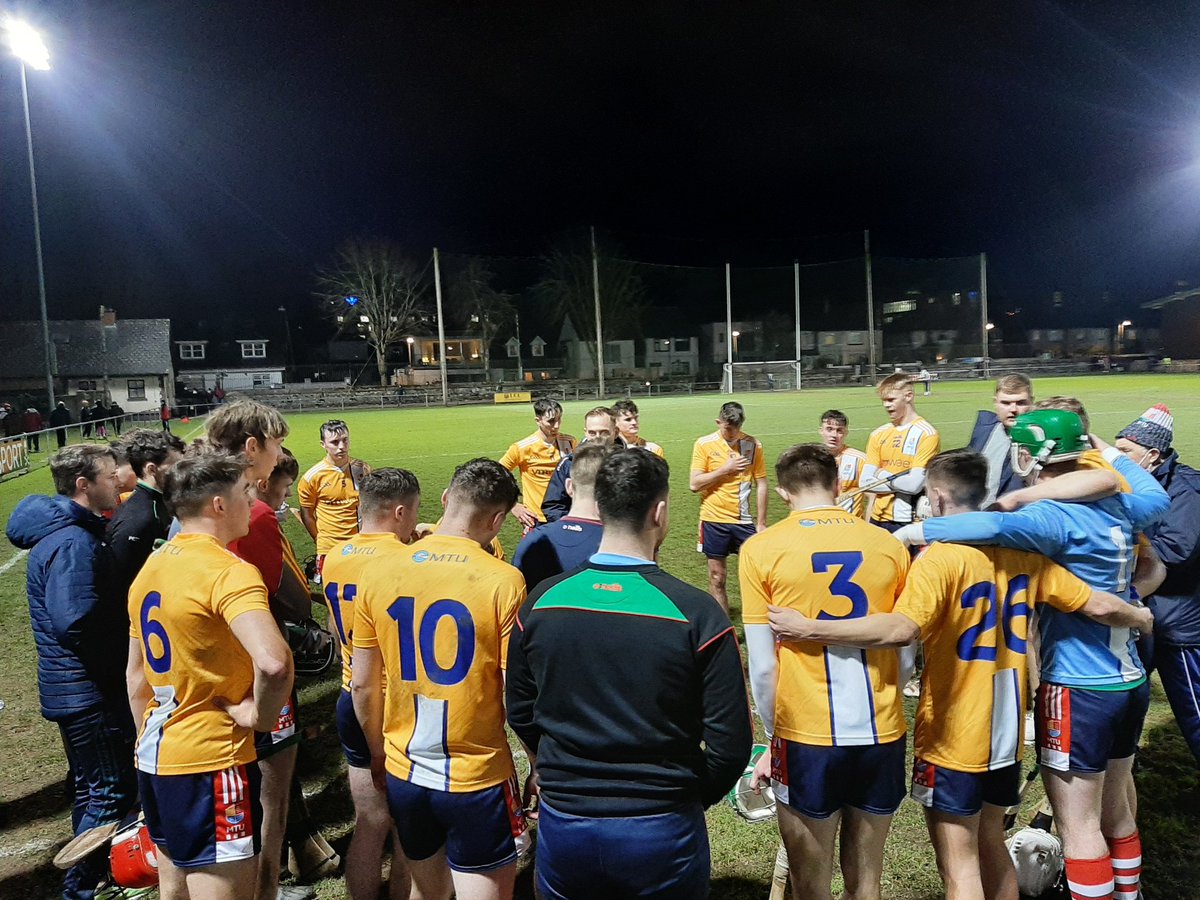Full time in the Fresher A Hurling championship Round 1 

<a href="/MTUCork_GAA/">MTU Cork Campus Student GAA Club</a> 3-9
<a href="/ucc_gaa/">UCC GAA</a> 1-14

<a href="/OfficialCorkGAA/">Cork GAA</a> <a href="/officialgaa/">The GAA</a> <a href="/VMwareIreland/">VMware Ireland</a> <a href="/echolivecork/">EchoLive.ie</a> <a href="/Corks96FM/">Cork's 96FM</a> <a href="/CorksRedFM/">Red FM</a> <a href="/FiFinnymac/">Finbarr Mc Carthy</a> <a href="/WhatstheScor/">Whats The Scór</a> <a href="/HigherEdGAA/">GAA Higher Education</a>