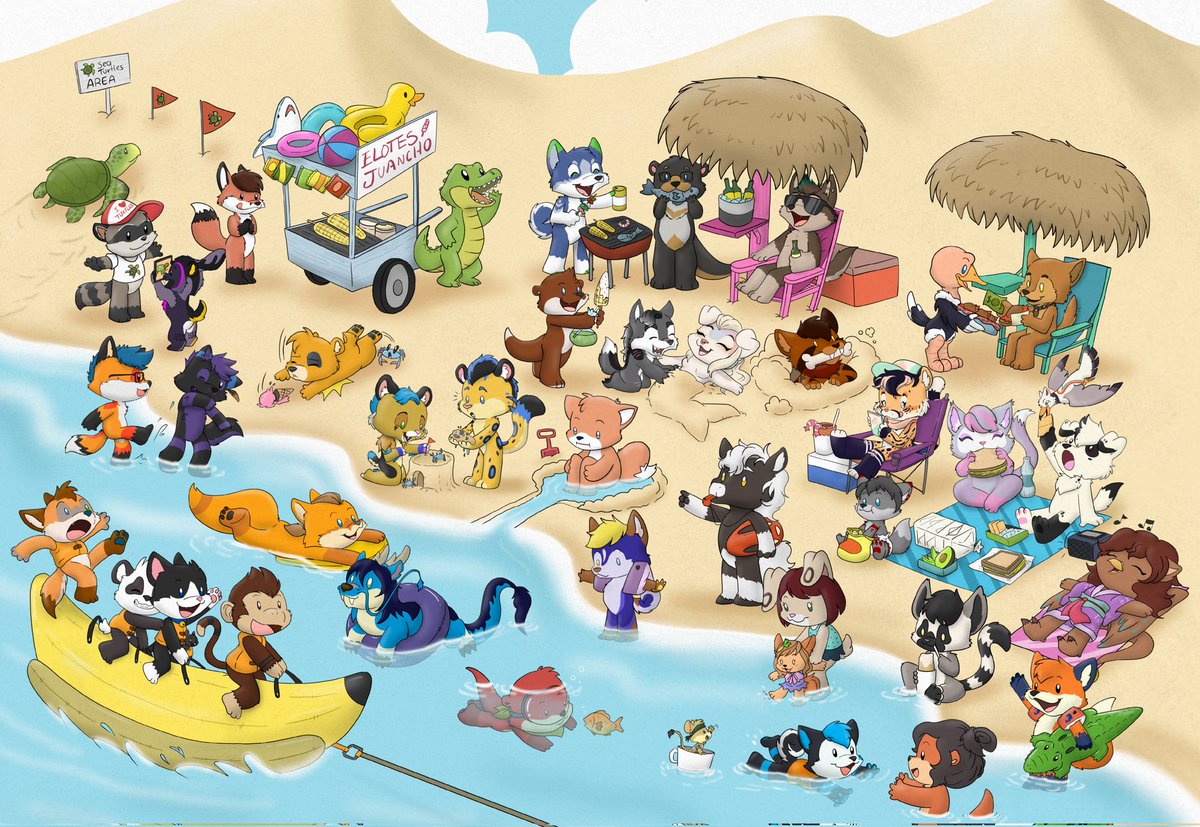 Beach party!
Thank you for be part of it ❤
