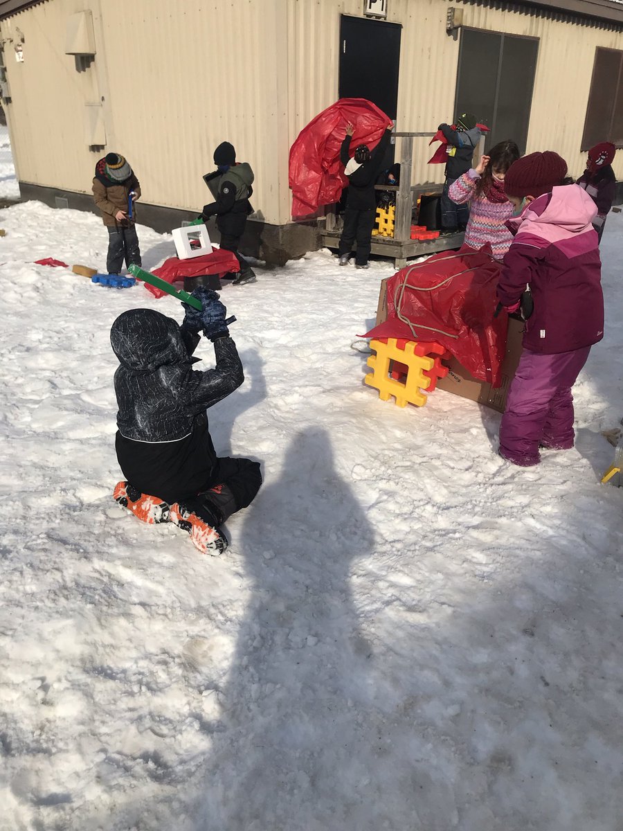 Creativity with loose parts… OPAL in action at GRG!
