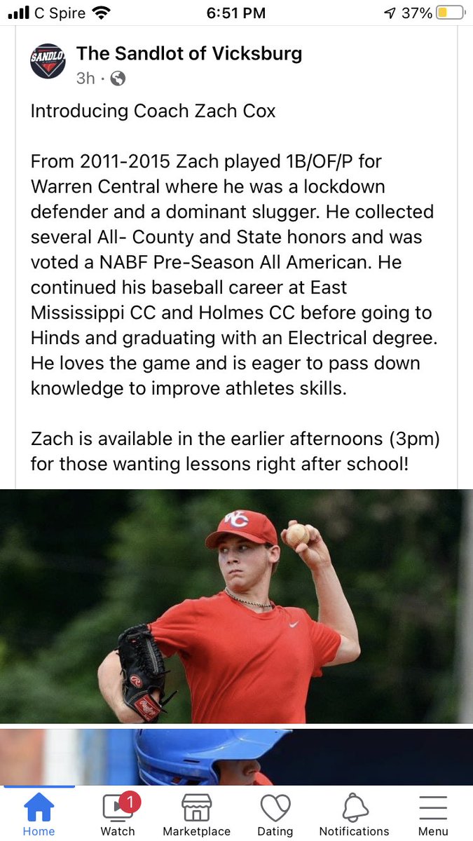 wc_baseball22's tweet photo. Please go to our Facebook page and check out everything the Sandlot of Vicksburg has to offer! Shoot me a DM with any questions! https://t.co/Mt0yIb4ZgT