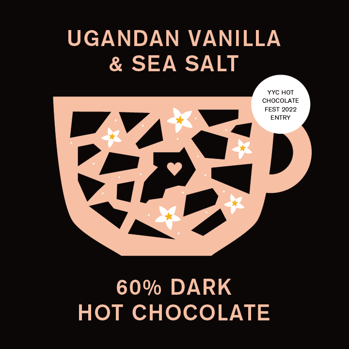 A collaboration with @goldiechocolate, our love letter to Uganda. Direct Trade vanilla from Uganda, paired with cocoa beans sourced from Bundibugyo, Western Uganda. Floral with sweet vanilla notes enhanced by a gentle sprinkle of sea salt. Vanilla marshmallow. Vegan friendly.