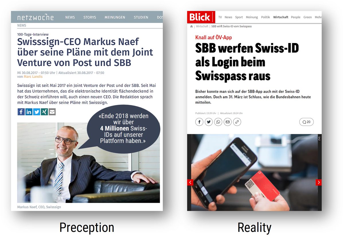 Und hinterher heisst's dann immer: "Niemand hat das voraussehen können". #SwissID