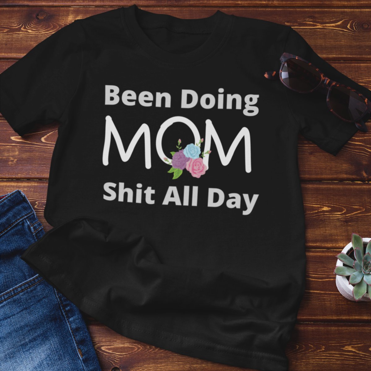 You've now found the staple t-shirt of your wardrobe. It's made of 100% ring-spun cotton and is soft and comfy. Shop Here: besttees4u.com/been-doing-mom…

#momtshirt #momshirt #momtee #beendoingmomshirtallday #momfashion #mom #womensthirts #womenstees #womensshirt #giftforher #giftform