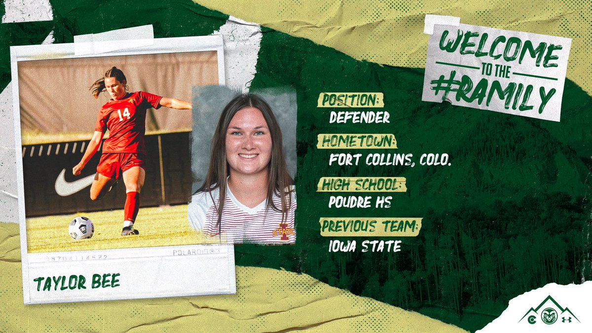CSUFutbol's tweet photo. Coming Home 💚 | @taylorrrrbee4

Rams Add Colorado Native Transfer Taylor Bee

📝 https://t.co/Yb2LwEJJJS

#CSURams https://t.co/q0fXqaYDYY