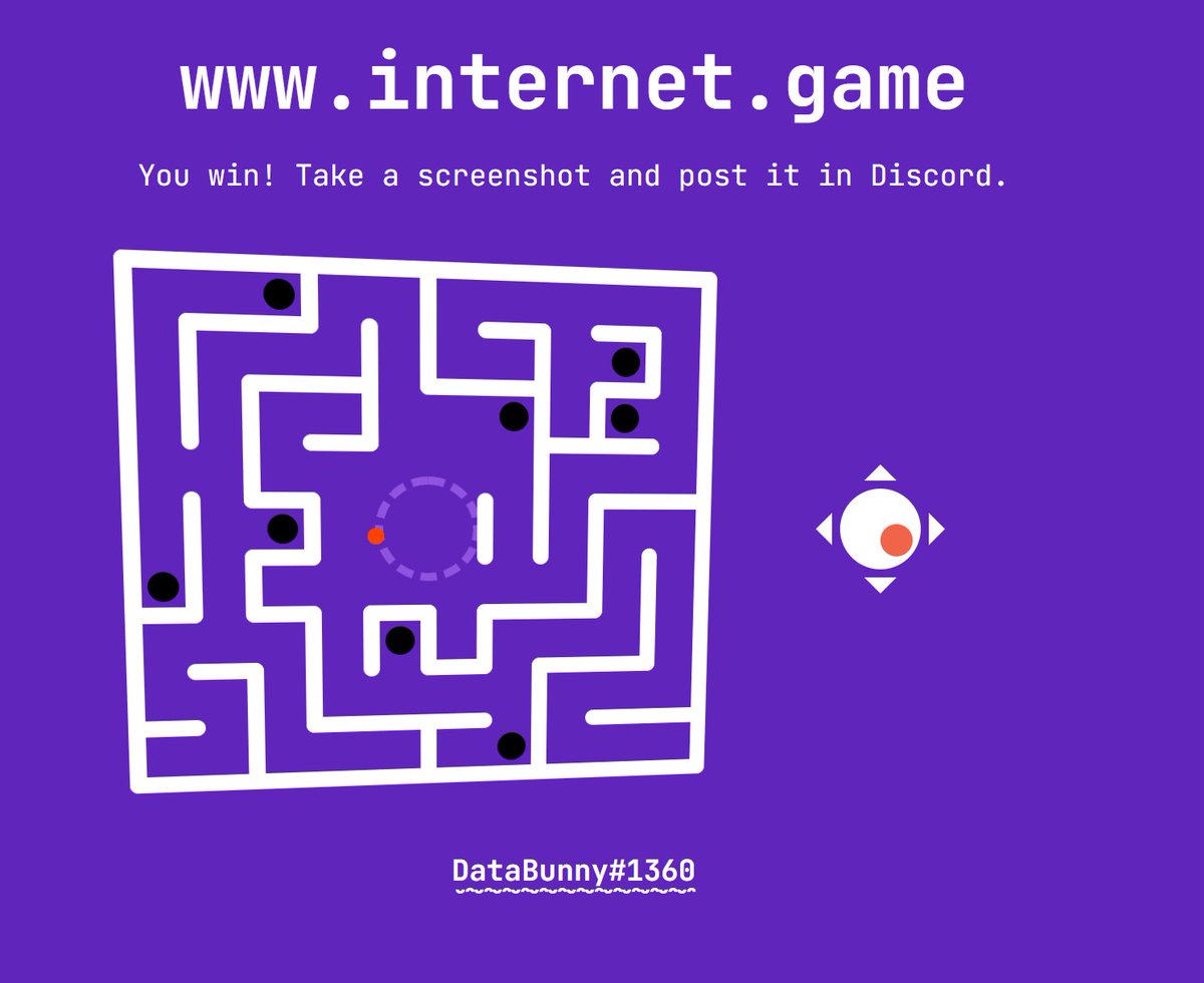 Databunnie's tweet image. Excited about the @internet__game because I would love to participate in battle-royale type games!