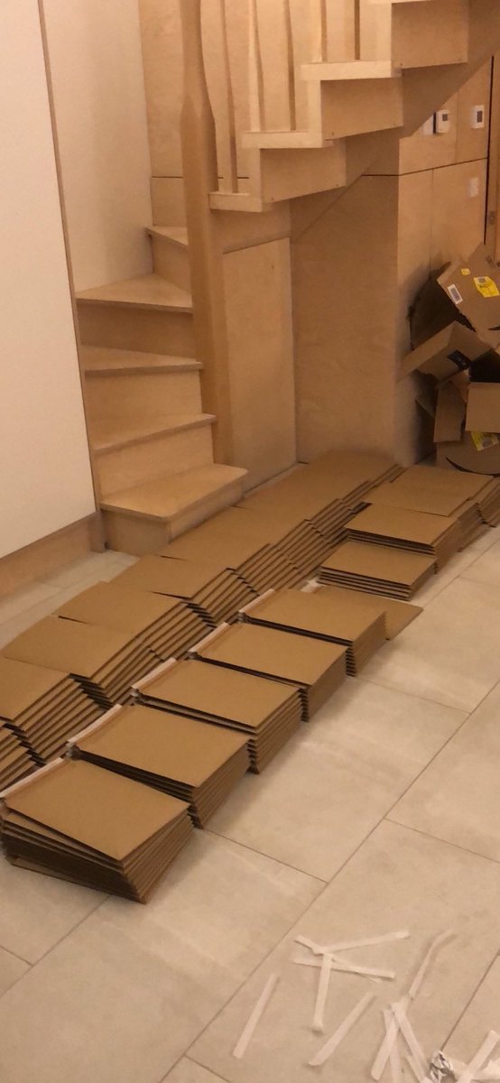 legophysicsguy's tweet photo. 200 books packed and ready to take to the post office tomorrow!

#ultimatebook @Philip_HarrisUK https://t.co/wshls5AY4f