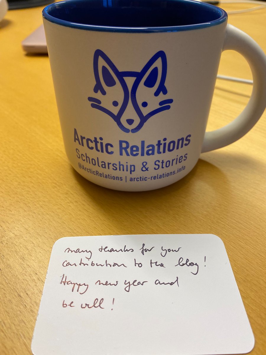 Kim Insuk (@kiminsuk_arctic) on Twitter photo Dear <a href="/ArcticRelations/">Arctic Relations</a> and @CharlyGehrke,
Finally this mug arrived in Nuuk π¬π± today! The βHappy New Yearβ message is just perfect for today which is the first day of Lunar New Year! Thank you so much! What a nice gift πI was honored to contribute for the blog π Dear <a href="/ArcticRelations/">Arctic Relations</a> and @CharlyGehrke,
Finally this mug arrived in Nuuk π¬π± today! The βHappy New Yearβ message is just perfect for today which is the first day of Lunar New Year! Thank you so much! What a nice gift πI was honored to contribute for the blog π