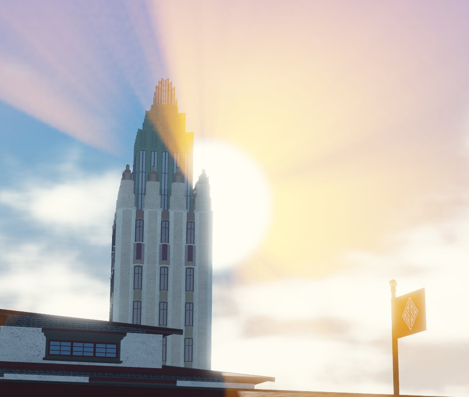 Some great views of sunrise! ☀️ #Roblox #RobloxDev #CostaTopazio