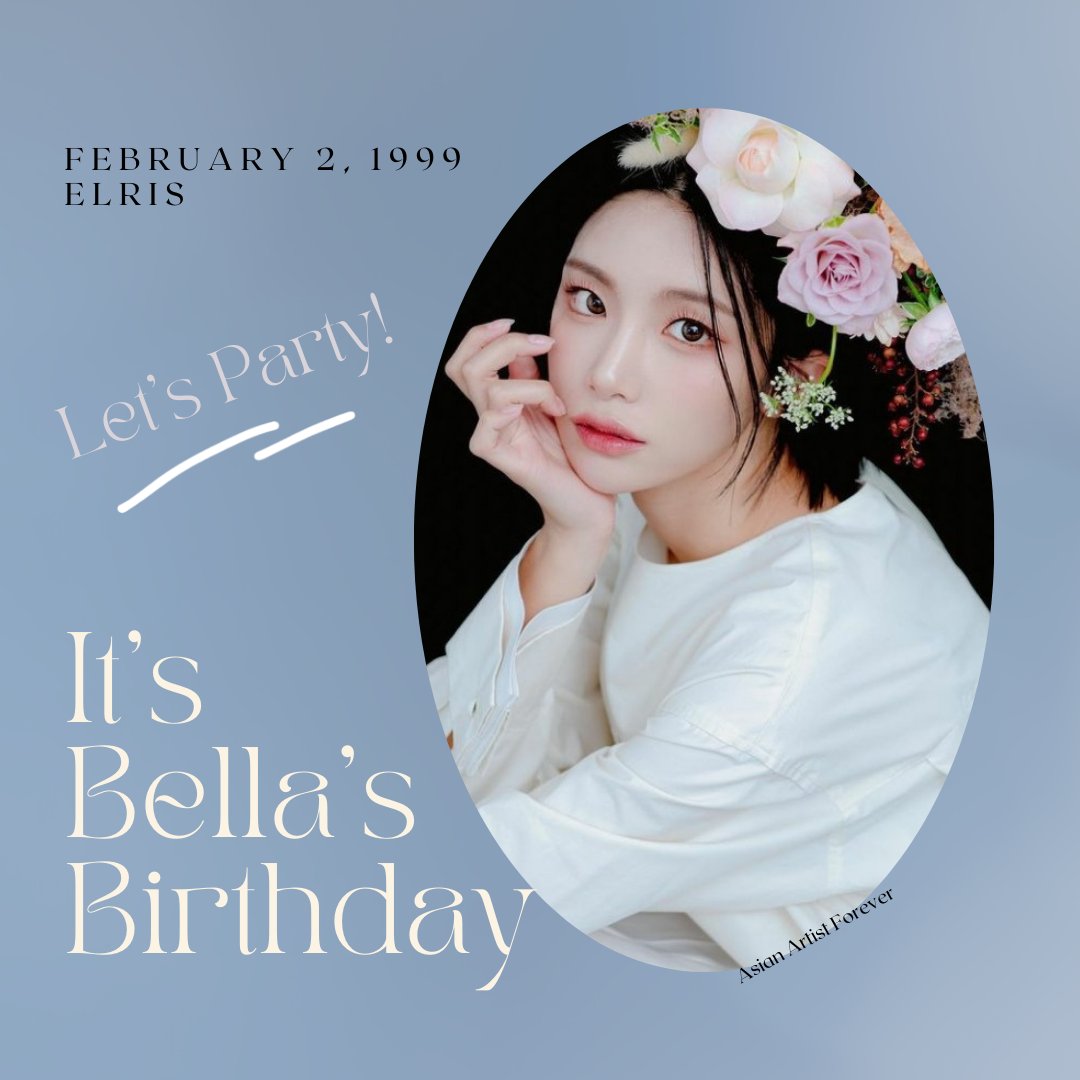 Asian_Birthday_'s tweet photo. Wish you all the best!!
(Feel free to greet them)😊
Happy Birthday Pyo Jihoon/P.O of BLOCK B...
#HappyPODay #pyojihoon #blockbpo
Happy Birthday Choi Yoon Ah/Bella of ELRIS...
#HappyBellaDay #bella #elrisbella
#asianartistbirthday https://t.co/bgSw6K0AHq