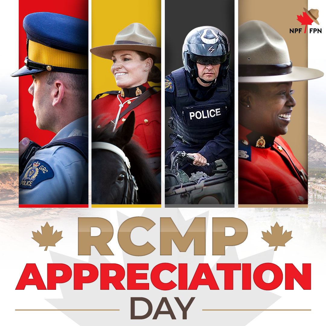 CeremonialAPBC's tweet photo. Happy RCMP Appreciation Day! We would like to take recognize the hardworking RCMP Members across Canada. We are honoured to work along side the RCMP here in BC, where we know that they provide us with safety & security while performing our duties.
#RCMP #MountiePride #redserge https://t.co/0fTDM54wNm