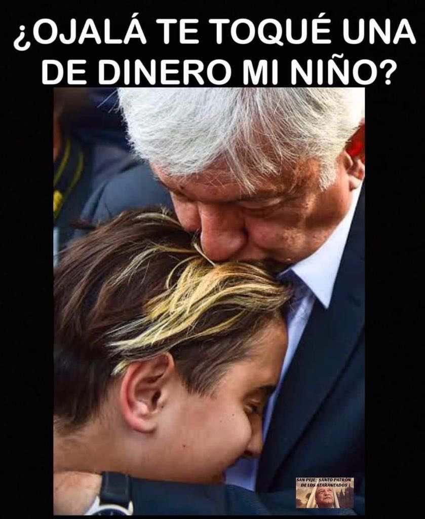 Así van las plegarias del tartufo <a href="/lopezobrador_/">Andrés Manuel</a>  para que no no solo <a href="/_30JR40_/">José Ramón López Beltrán</a> salga ganador en la familia 🤣🤣🤣. #RickyRiquinObradorin #LigaDeGuerreros