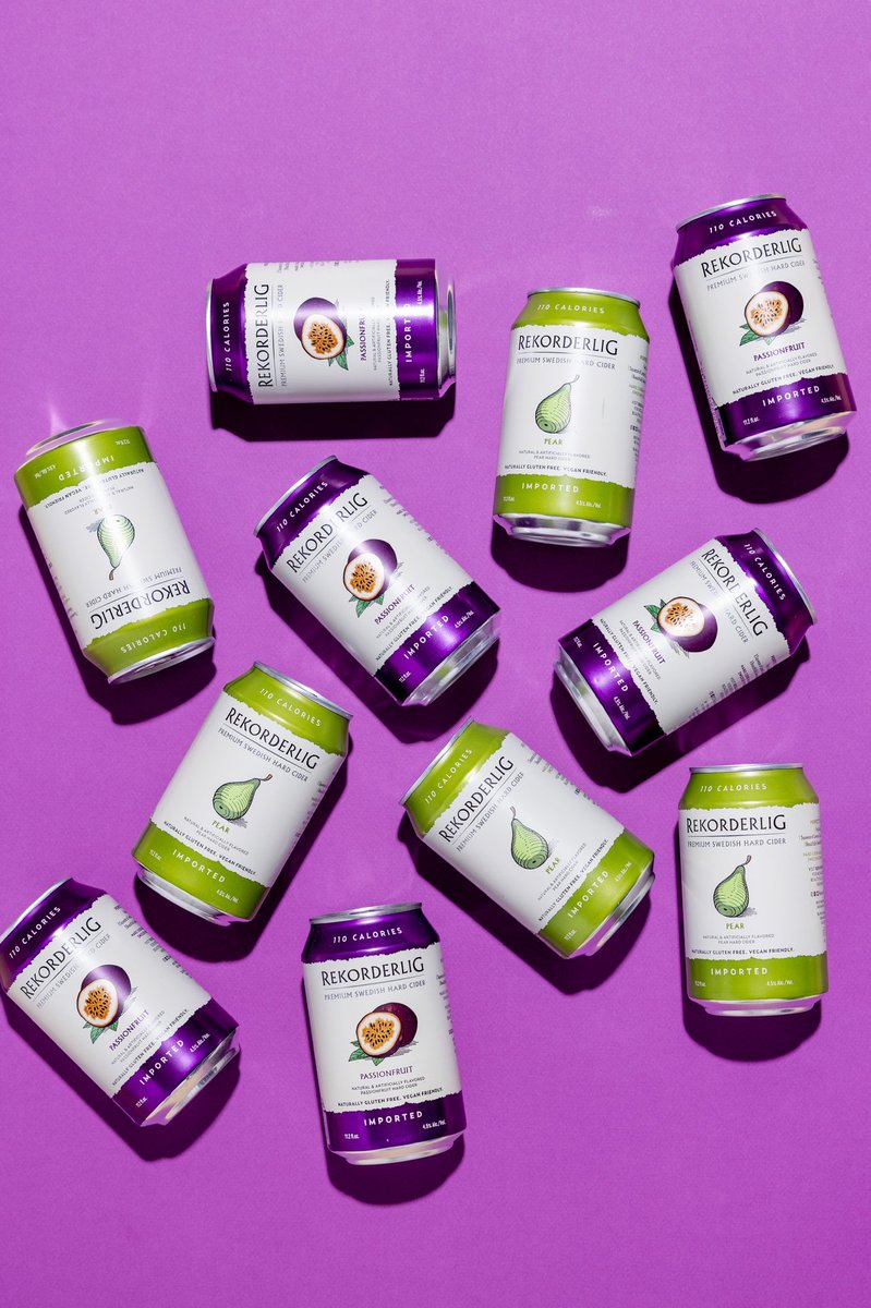 Passionfruit or Pear? Which one are you reaching for? 

#rekorderlig #lowcalories #lowsugar #glutenfree #cider