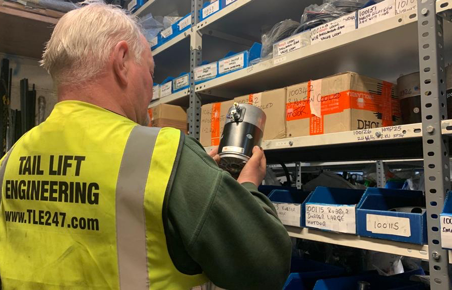 TLE247's tweet image. Hundreds of thousands of pounds are invested in stock to reduce downtime and promote a first time fix for our customers. Our parts department are here to help you with any requirement you may have for genuine parts #dhollandia #palfinger #anteo #zepro #del #accessxl #barcargolift