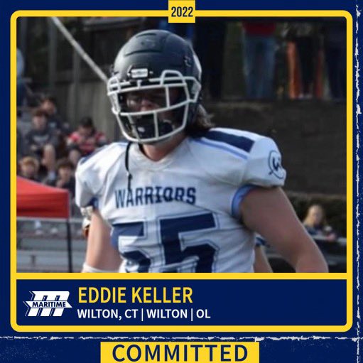 EddieKeller55's tweet image. Excited to announce my commitment to continue my athletic and academic career at Massachusetts Maritime Academy. Thank you to everyone who has helped me along the way. #GD23 #DefendTheBay ⚓️