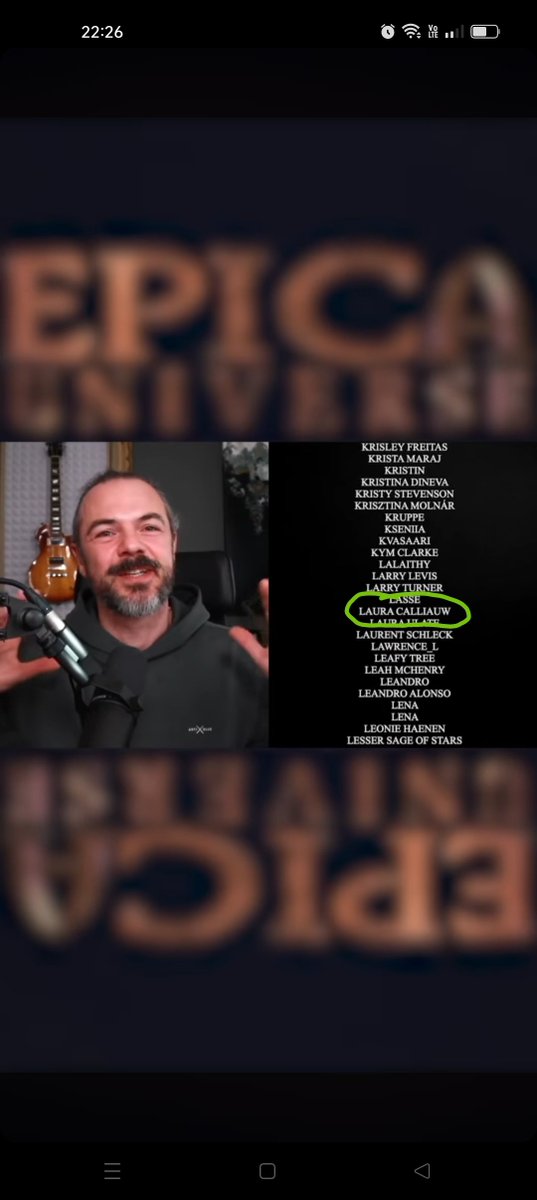 laurastephana's tweet photo. Et oui , j'ai craqué 😁
Ce qui est bien avec Epica c'est que eux au moins , même ceux qui ont contribué au plus petit prix apparaissent dans les vidéos de remerciement / récap du mois 🥰
#Epica #EpicaUniverse #Epican #ThankYou https://t.co/57nTEOrPBi