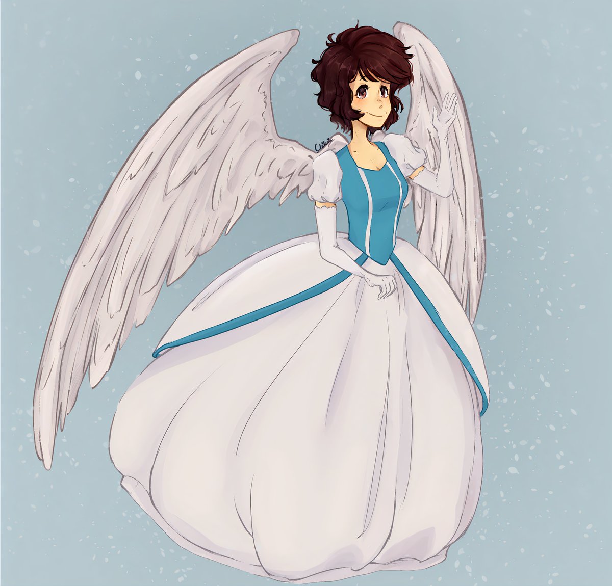 XenonTheVA's tweet image. I commissioned @IckyVicky4331 to draw this absolutely gorgeous artwork of my sona! Their style is just simply gorgeous and I love it so much!!

I hugely recommend commissioning them!!