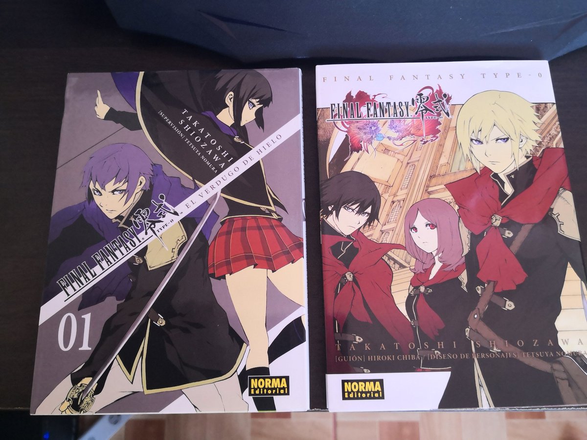 erifzero's tweet image. Algo diferente para la colección de Final Fantasy #finalfantasy #manga #finalfantasytypezero