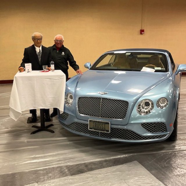 buffautoshow's tweet photo. The Eagle has landed!! Come meet Russell’s Bentley at this year’s #buffaloautoshow 🎉🎉 https://t.co/fVpWBnDGPq
