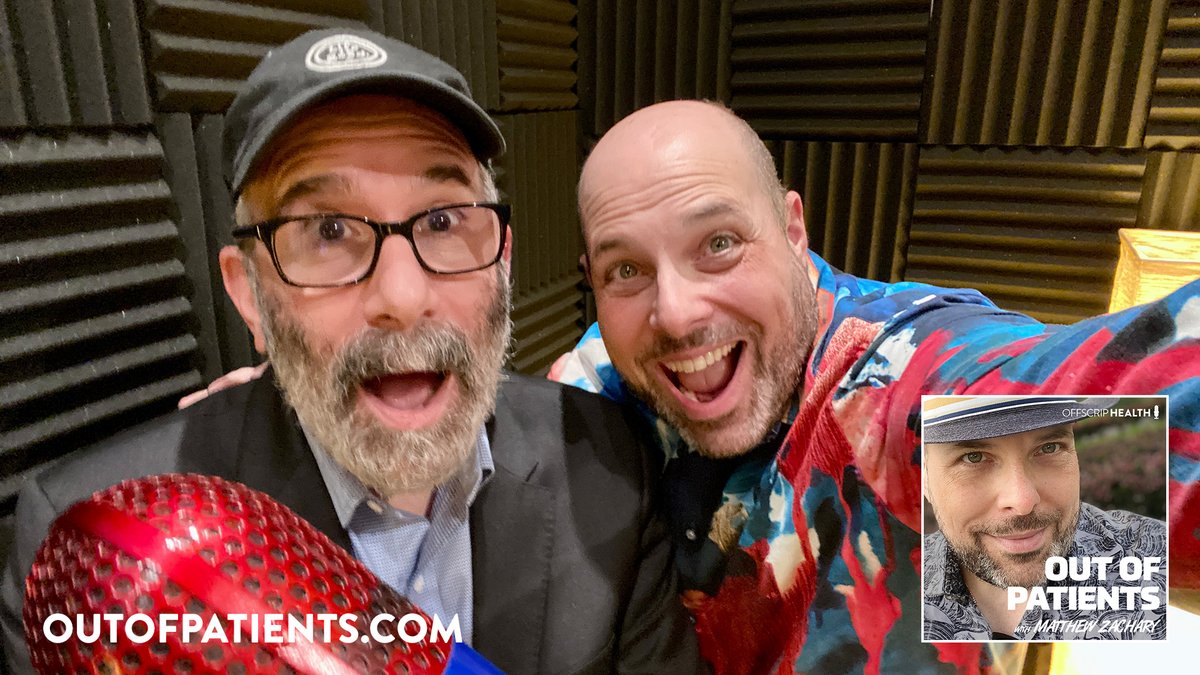 .<a href="/MatthewZachary/">Matthew Zachary</a> and I discuss life-changing ideas on his breakthrough podcast program <a href="/OffScripHealth/">OffScrip Health</a> - from medicine in war to meditation in the forest.  We discuss friends <a href="/drjohnwhyte/">Dr. John Whyte</a> <a href="/JohnNosta/">John Nosta</a> <a href="/akalali/">Amir Kalali, MD 🌐</a> +++
 
 #OutOfPatients #makadifference

LISTEN: emz.ee/3redPi9